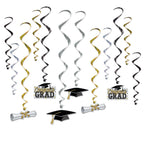 Buy Congratulation Graduation Black & Gold Whirls for only $7.23 byBeistle