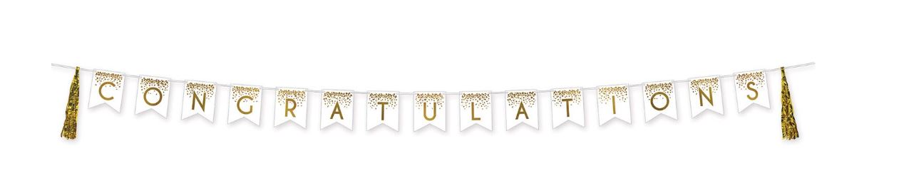 Buy Congratulations 13"x13' Tassel Streamer  for only $11.04 byBeistle