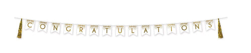 Buy Congratulations 13"x13' Tassel Streamer  for only $11.04 byBeistle