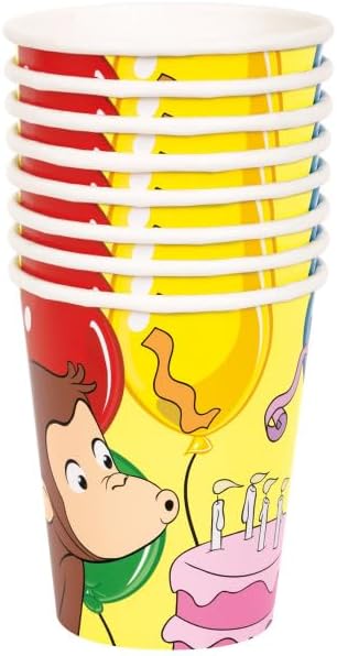 Buy Curious George 9oz Paper Cups  8ct for only $4.69 by Unique
