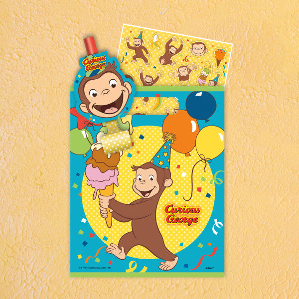 Buy Curious George Birthday Party Tote Bags