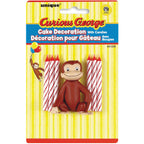 Buy Curious George Cake Topper & Birthday Candles 7pc for only $7.79 by Unique