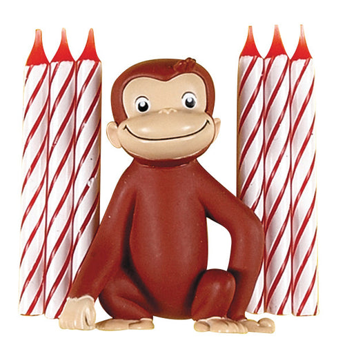 Buy Curious George Cake Topper & Birthday Candles 7pc for only $7.79 by Unique