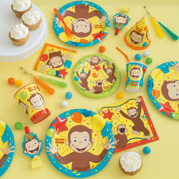 Buy Curious George Paper Dessert 7" Plates (8 count) for only $4.04 byUnique
