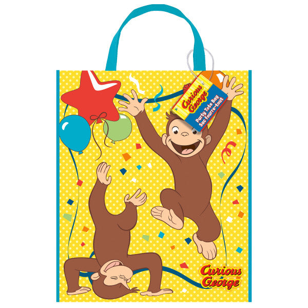 Buy Curious George Plastic Tote Bag (1count) for only $2.79 by Unique