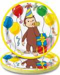 Buy Curious George Round 7" Dessert Plates (8 count) for only $5.09 by Unique