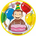 Buy Curious George Round 9inch Dinner Plates  8ct for only $6.29 by [product_brand]