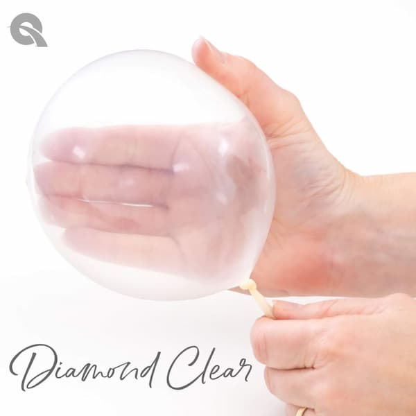 Buy Qualatex Diamond Clear 5" Latex Balloons (100 Count) for only $12.99 byQualatex Balloons