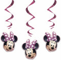 Buy Disney Iconic Minnie Mouse Hanging Swirl Decorations  26" (3 count) for only $3.59 by Unique