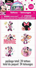 Buy Disney Iconic Minnie Mouse Tattoos  24ct for only $3.69 by Unique