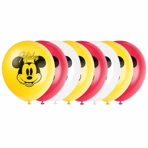 Buy Disney Mickey Mouse 12" Latex Balloons (8 ct) for only $6.59 by Unique