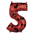 Buy Disney Mickey Mouse 26" Number 5 Foil SuperShape Balloon  for only $7.99 by Anagram