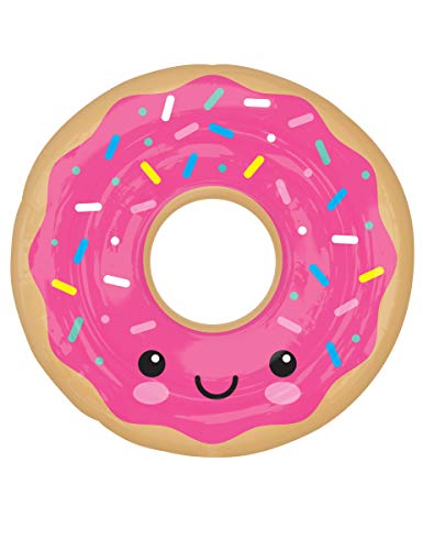 Buy Donut Super Shape Foil Balloon 27" Smiling Doughnut with sprinkles for only $7.59 byAnagram