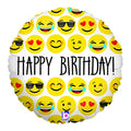 Buy Emoji Happy Birthday 18" Foil Balloon for only $2.84 byAnagram