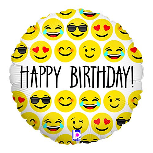 Buy Emoji Happy Birthday 18" Foil Balloon for only $2.84 byAnagram