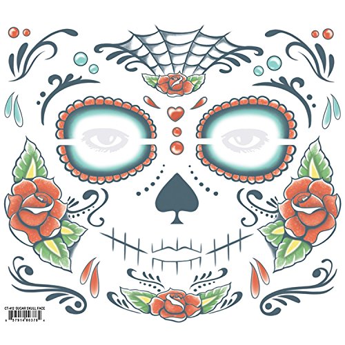 Buy Face Tattoo  Sugar Skull for only $12.34 byTinsley Transfers