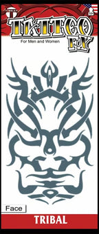 Buy Face – Tribal Temporary FX Tattoo for only $7.99 by Tinsley Transfers