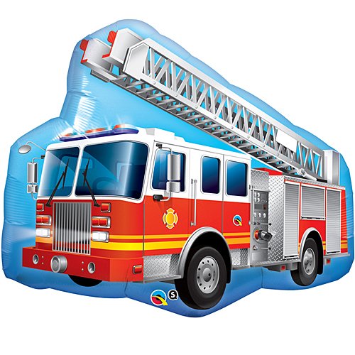 Buy Fire Truck Shaped Balloons for only $7.99 by [product_brand]