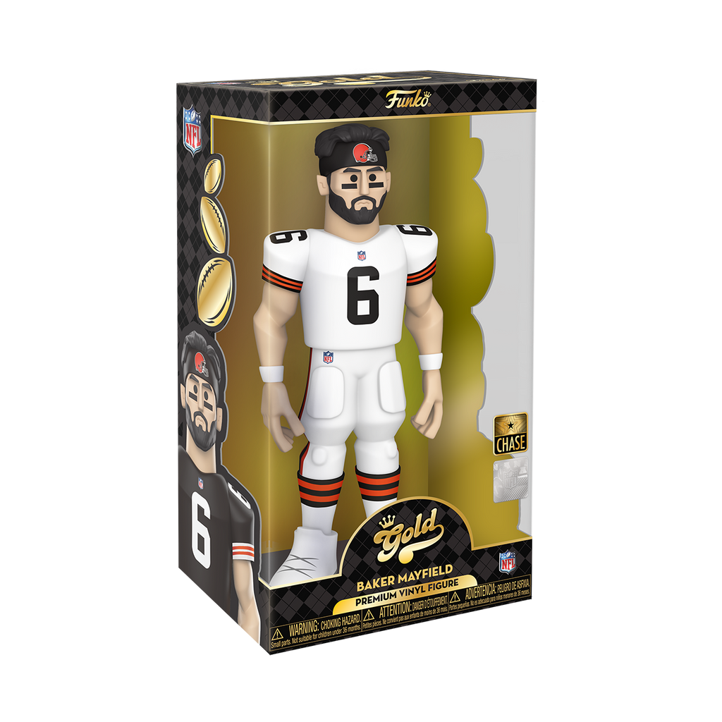 Buy FUNKO GOLD 12 NFL: Cleveland Browns- Baker Mayfield With Chase for only $26.99 byFunko
