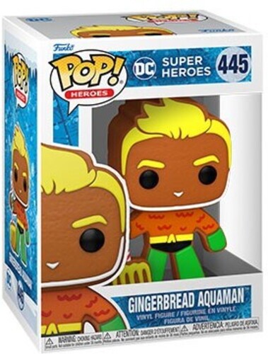 Buy Funko Pop! Heroes: DC Holiday - Gingerbread Aquaman for only $13.49 byFunko