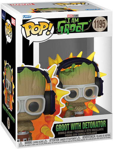 Buy FUNKO POP! MARVEL: I Am Groot - Groot Shorts With Detonator for only $14.99 by Funko