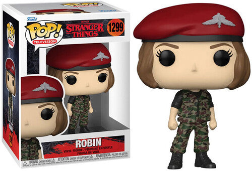 Buy FUNKO POP! TELEVISION: Stranger Things Season 4 - Robin in Hunter Outfit for only $13.49 byFunko