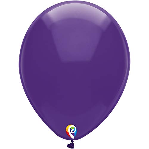 Buy Funsational 12" Crystal Purple Latex Party Balloons 50ct for only $6.99 by Funsational