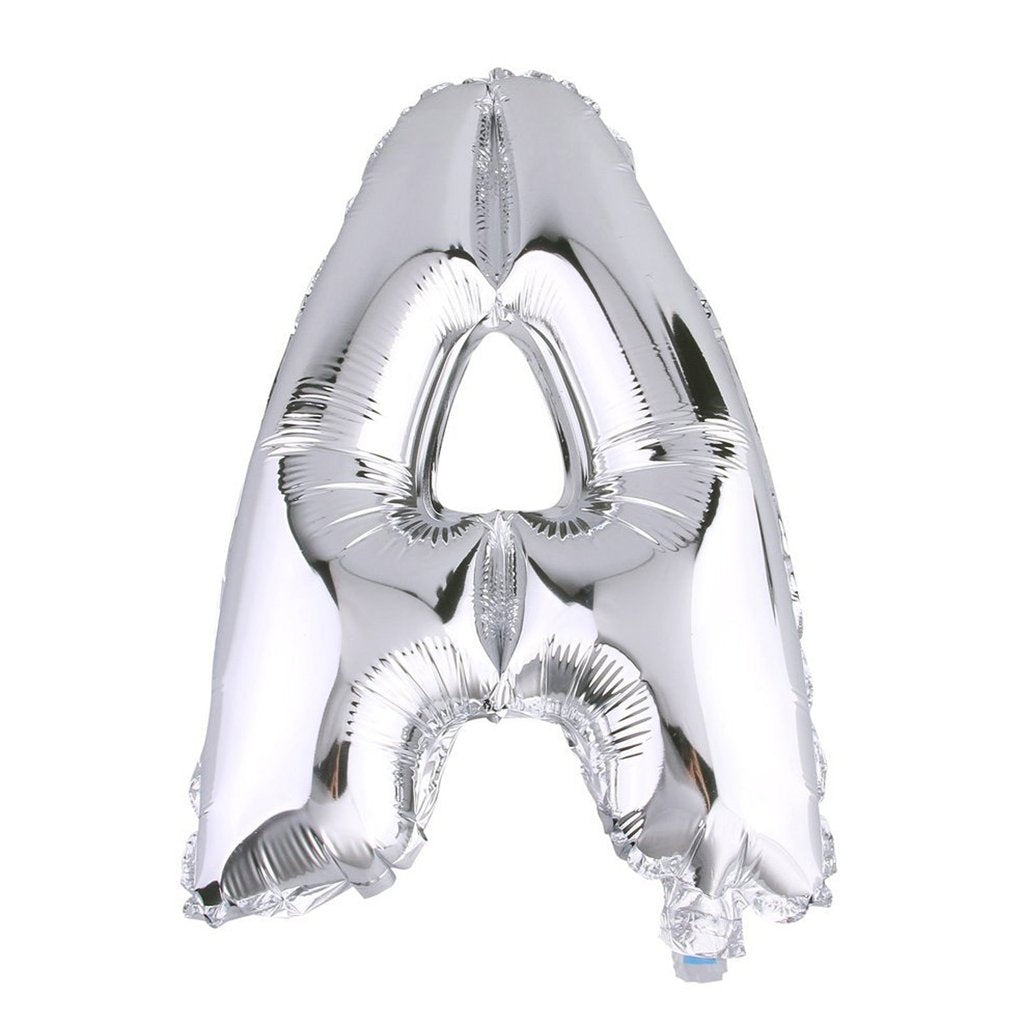 Buy Giant Letter A Silver Mylar Balloon 40in for only $3.99 by[product_brand]