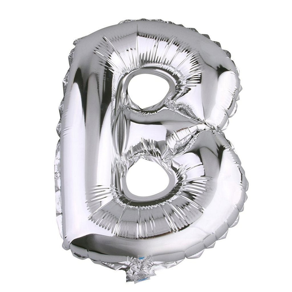 Buy Giant Letter B Silver Mylar Balloon 40in for only $3.99 by[product_brand]