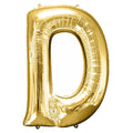 Buy Giant Letter D Gold Mylar Balloon 40in for only $3.99 by[product_brand]