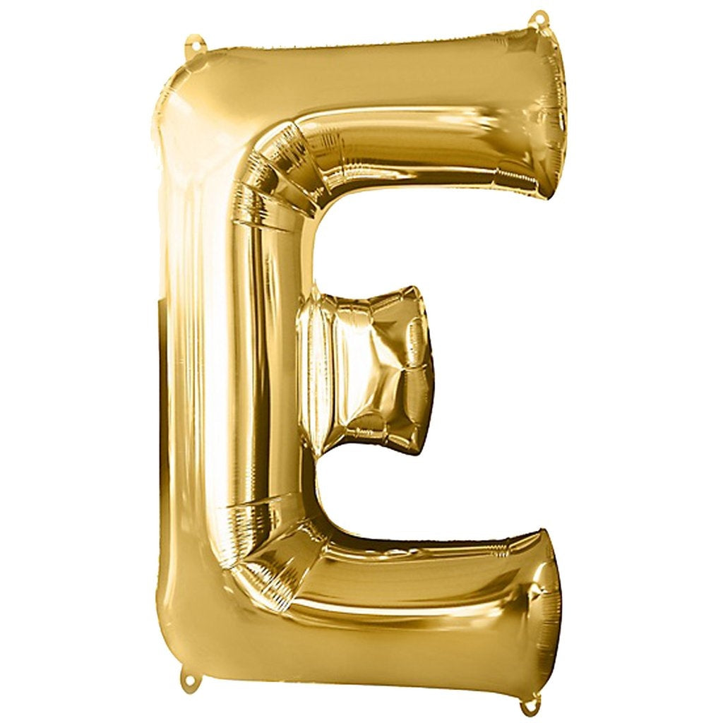 Buy Giant Letter E Gold Mylar Balloon 40in for only $3.99 by[product_brand]