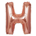 Buy Giant Letter H Rose Gold Mylar Balloon 40in for only $3.99 by[product_brand]