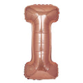 Buy Giant Letter I Rose Gold Mylar Balloon 40in for only $3.99 by[product_brand]