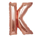 Buy Giant Letter K Rose Gold Mylar Balloon 40in for only $3.99 by[product_brand]