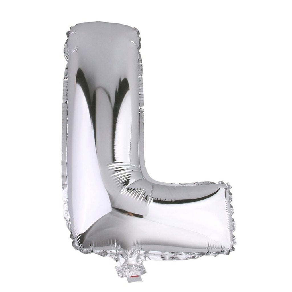 Buy Giant Letter L Silver Mylar Balloon 40in for only $3.99 by[product_brand]
