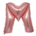 Buy Giant Letter M Rose Gold Mylar Balloon 40in for only $3.99 by[product_brand]