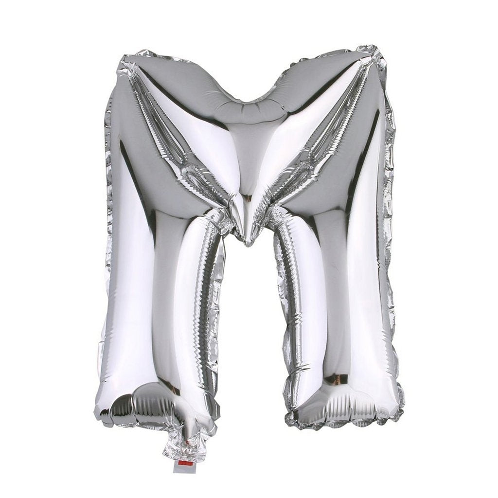 Buy Giant Letter M Silver Mylar Balloon 40in for only $3.99 by[product_brand]