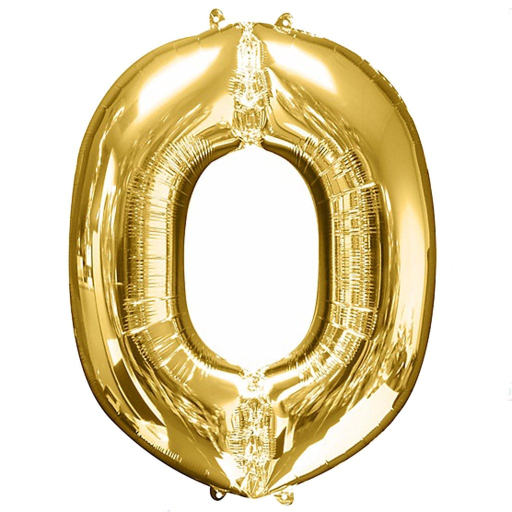 Buy Giant Letter O Gold Mylar Balloon 40in for only $3.99 by[product_brand]