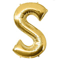 Buy Giant Letter S Gold Mylar Balloon 40in for only $3.99 by[product_brand]