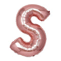 Buy Giant Letter S Rose Gold Mylar Balloon 40in for only $3.99 by[product_brand]