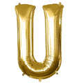 Buy Giant Letter U Gold Mylar Balloon 40in for only $3.99 by[product_brand]