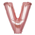 Buy Giant Letter V Rose Gold Mylar Balloon 40in for only $3.99 by[product_brand]