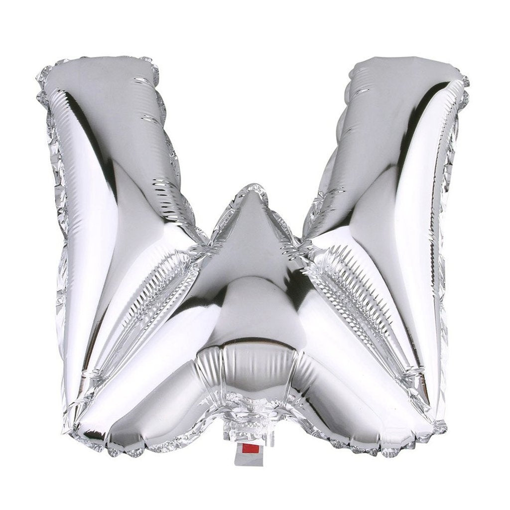 Buy Giant Letter W Silver Mylar Balloon 40in for only $3.99 by[product_brand]