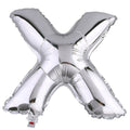 Buy Giant Letter X Silver Mylar Balloon 40in for only $3.99 by[product_brand]