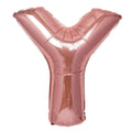 Buy Giant Letter Y Rose Gold Mylar Balloon 40in for only $3.99 by[product_brand]