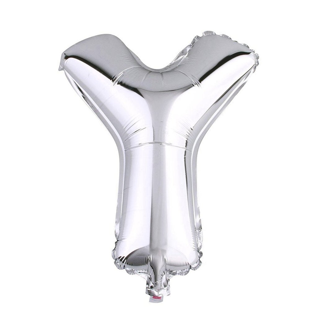 Buy Giant Letter Y Silver Mylar Balloon 40in for only $3.99 by[product_brand]