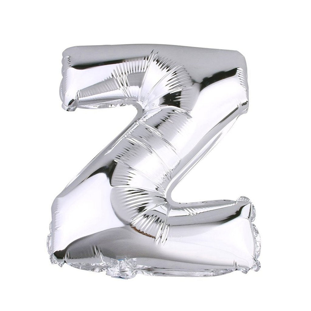 Buy Giant Letter Z Silver Mylar Balloon 40in for only $3.99 by[product_brand]
