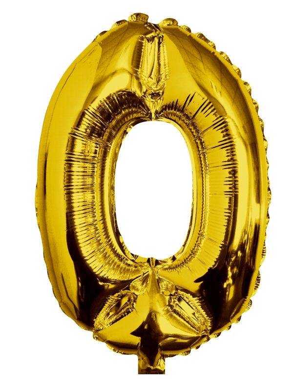 Buy Giant Number 0 Gold Mylar Balloon 40" for only $3.99 by[product_brand]