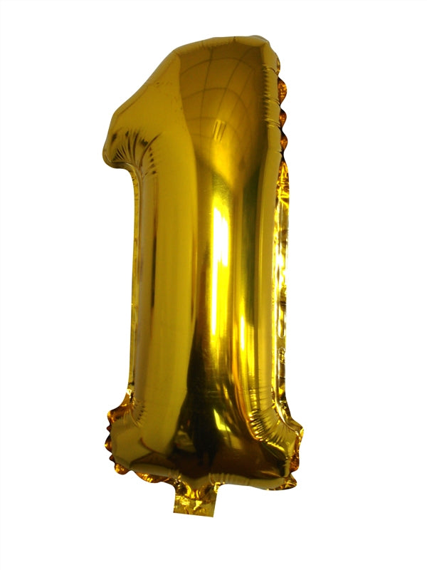 Buy Giant Number 1 Gold Mylar Balloon 40in for only $3.99 by[product_brand]