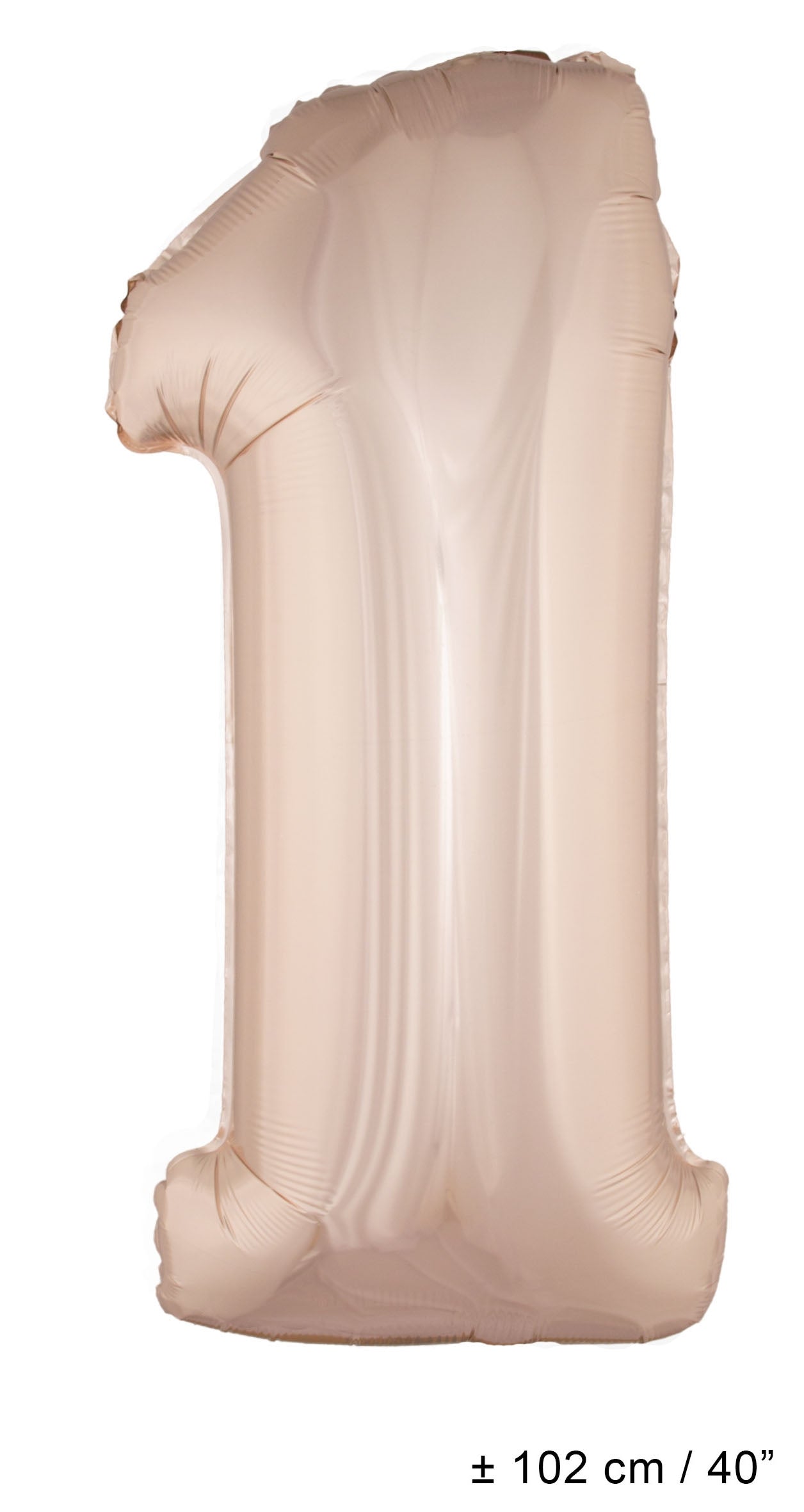 Buy Giant Number 1 Rose Gold Mylar Balloon 40in for only $3.99 by[product_brand]